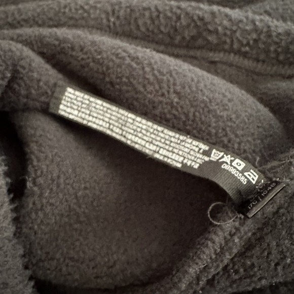 Free People FP Movement Black Glacier Fleece Jacket Size LARGE - Picture 10 of 10